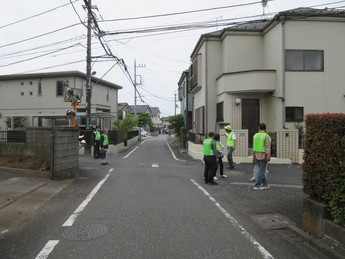 A班実踏風景