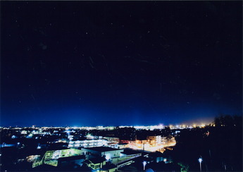 新明2丁目から撮られた夜景の写真