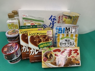 9月の寄付食品の写真