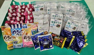 寄付食品の写真