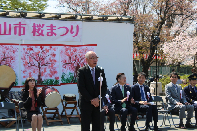 さくらまつり開会式